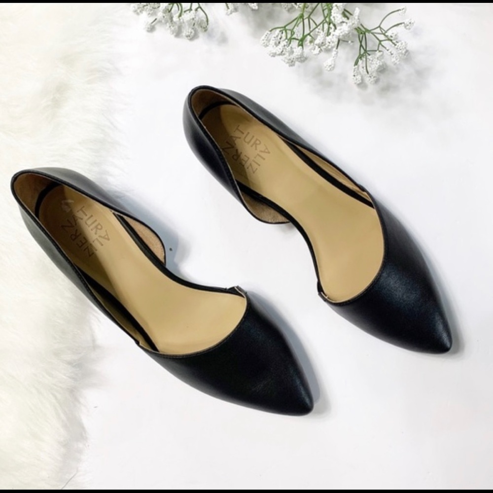 Naturalizer Black D’Orsay Flats